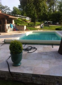 Belle piscine à Mouflières